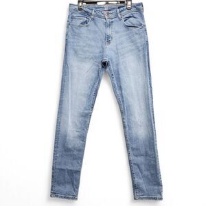 Vintage RYE Jeans Mens 34x34 (Fits as 31x32) Slim Fit Blue Light Wash‎ Denim